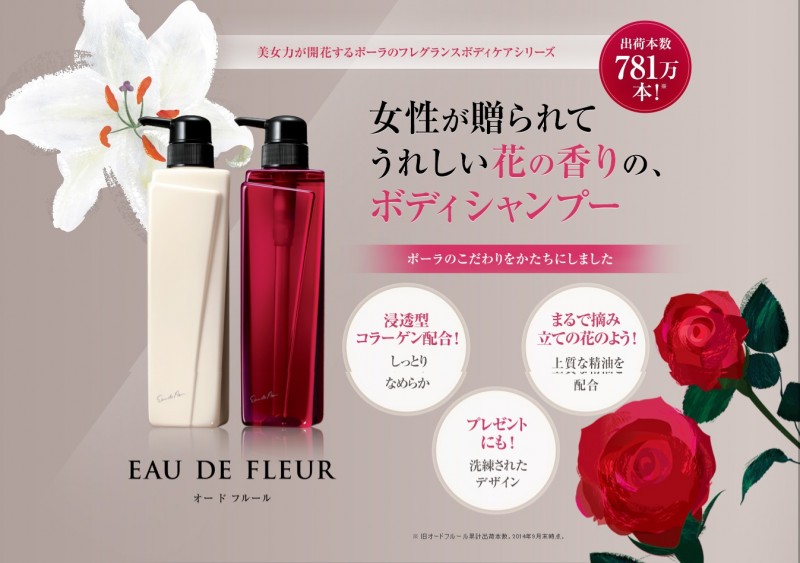 女性が贈られてうれしい花の香りの、ボディシャンプー　オー ド フル－ル│POLA